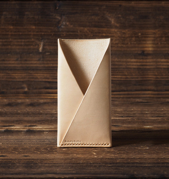 ES Corner Handmade Minimal Leather iPhone 6 Case Natural Nude Color