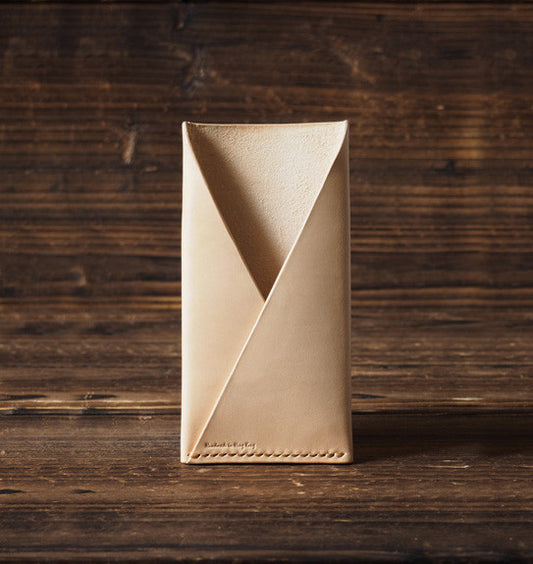 ES Corner Handmade Minimal Leather iPhone 6 Case Natural Nude Color